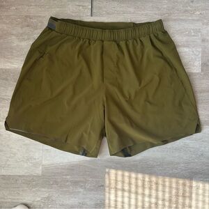 lululemon athletica Olive Men's Athletic Shorts